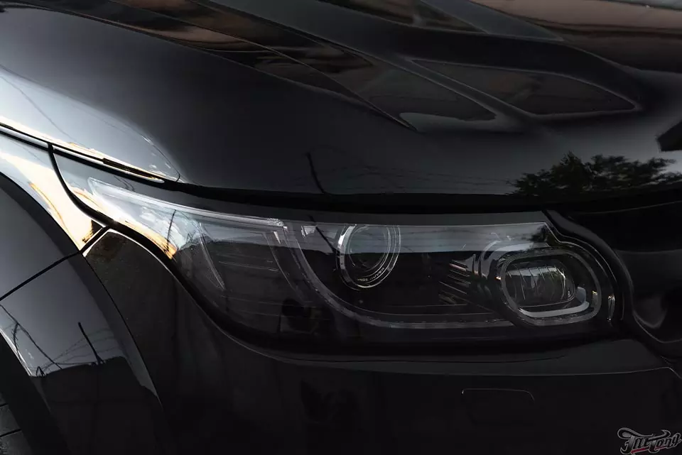 Range Rover Sport. Подгонка, макетирование новых элементов, окрас и установка обвеса Renegade.